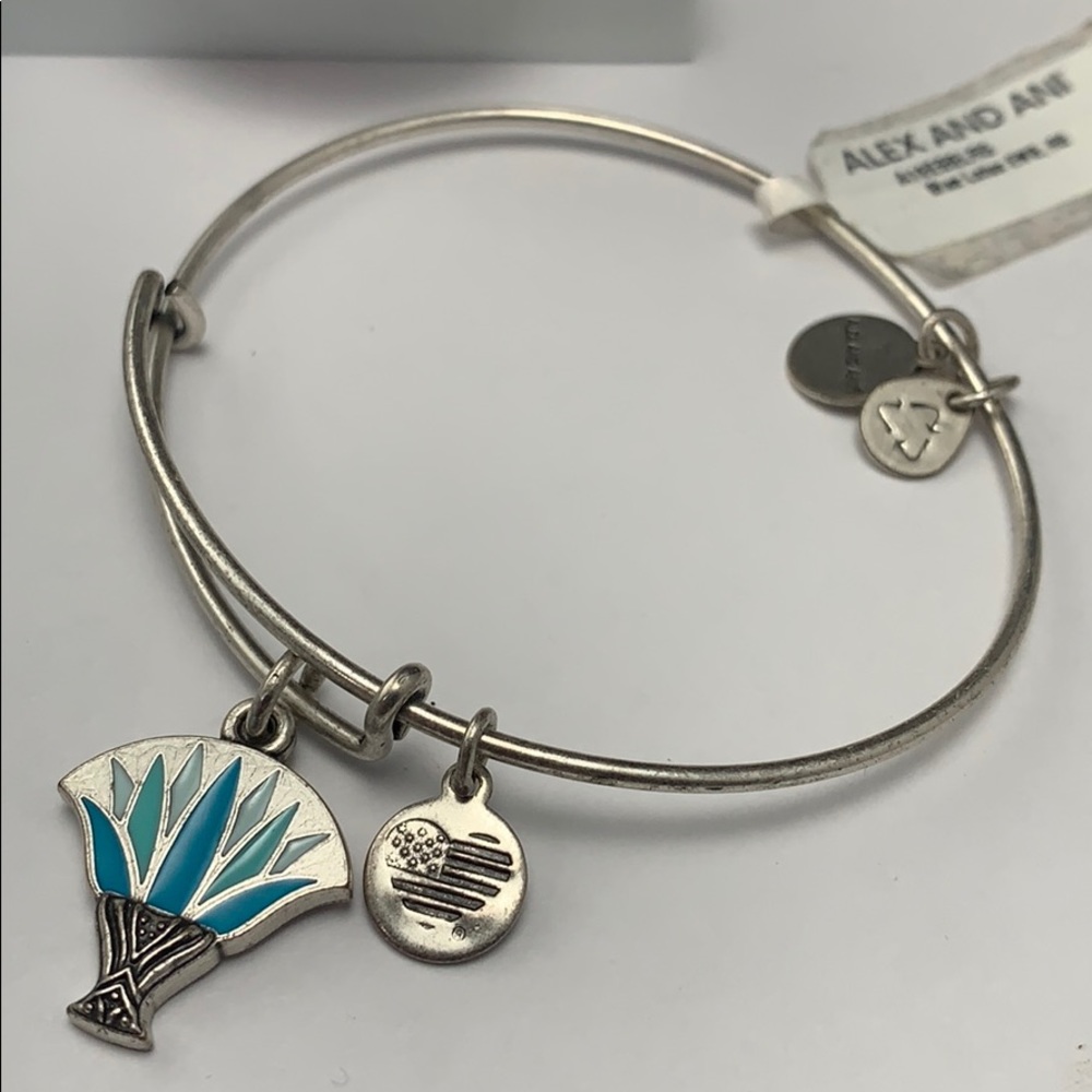 Alex And Ani Lot Of 3 Sterling Silver Ring - image 4